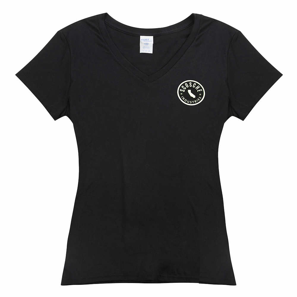 Scosche Ladies' Tee with Cali Logo