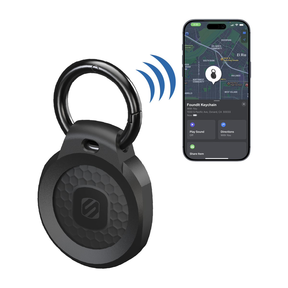 Keychain Item Locator Tag