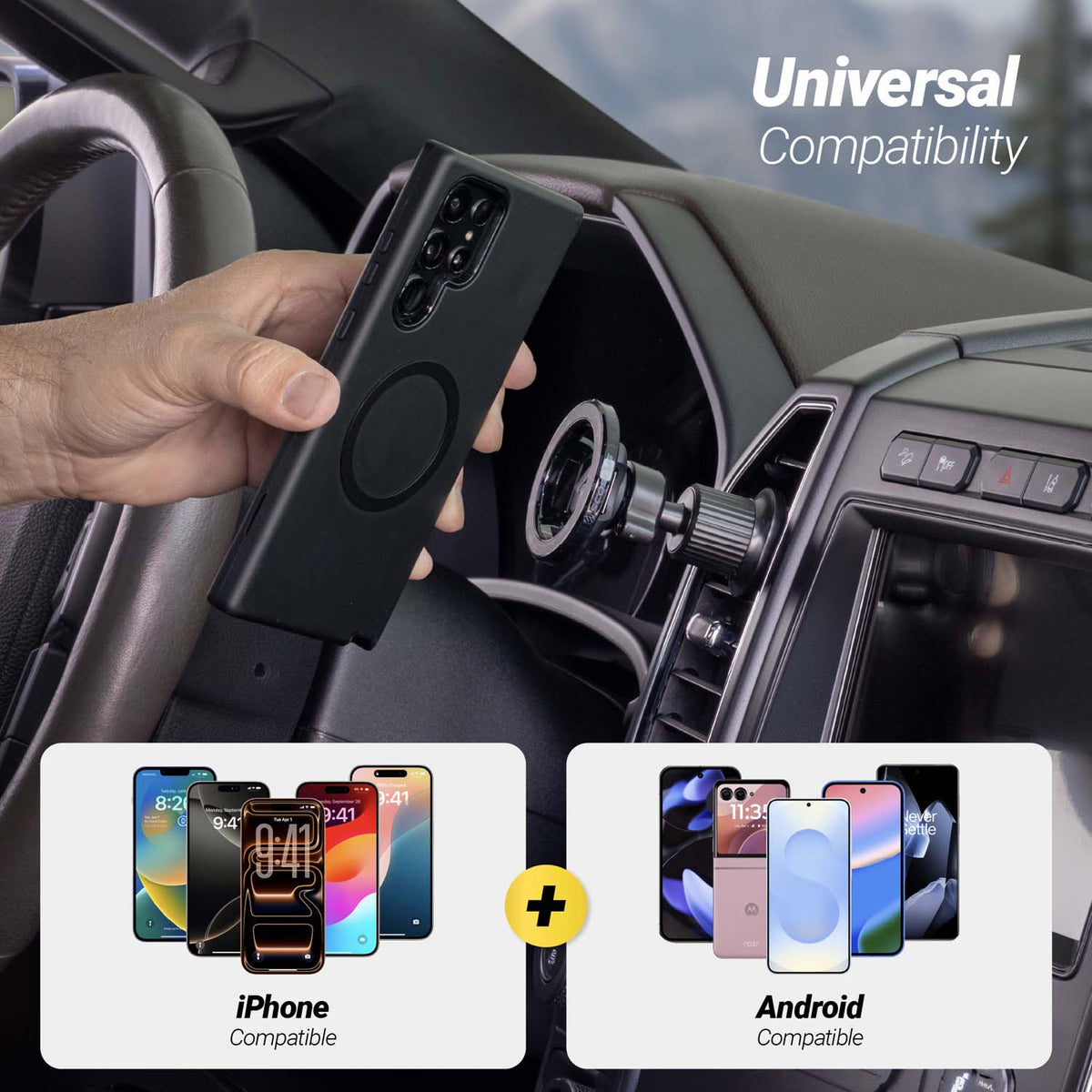 Universal Compatibility - iPhone compatible and Android compatible