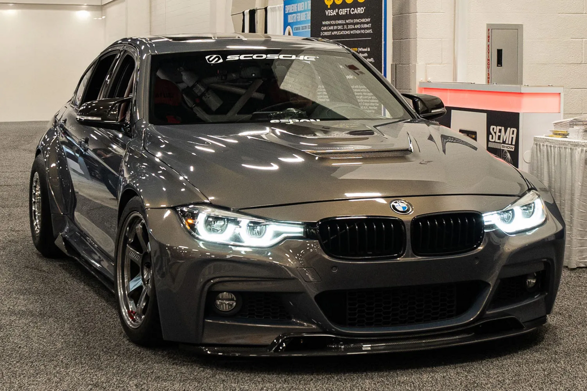 Front of BMW