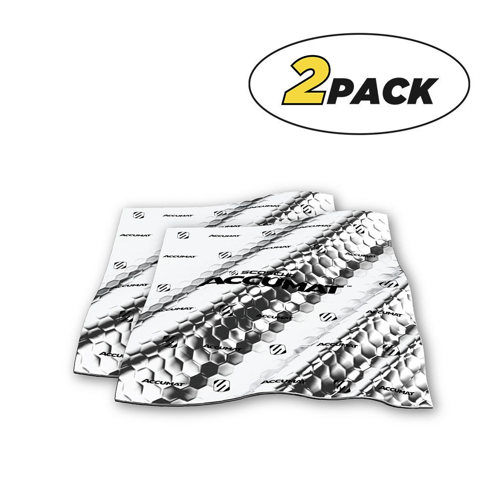 Speaker Sound Deadening Sheets 12 X 12" (2-Pack)"