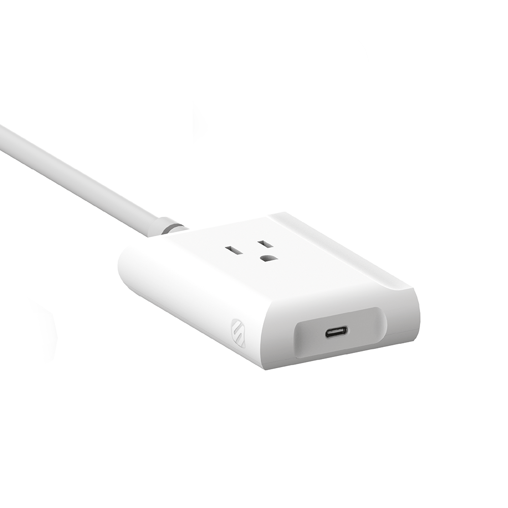 Powered End Cap with AC and USB-C