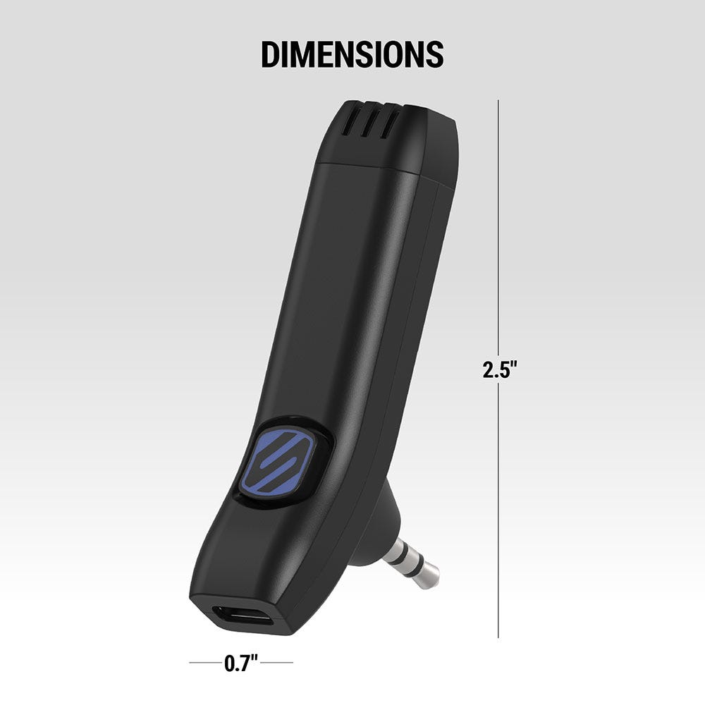 Dimensions 2.5 inches by 0.7 inches