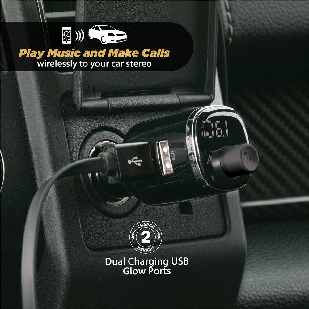FM Transmitter and Handsfree Car Kit