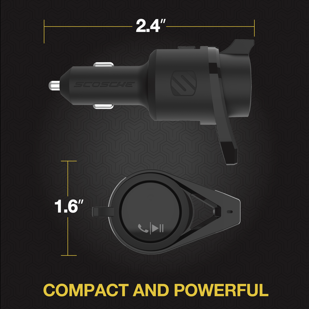 silver car charger