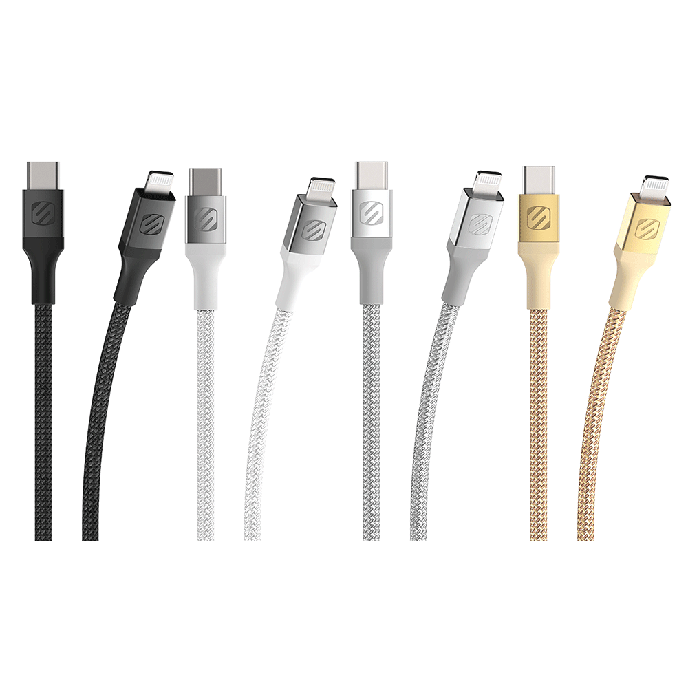 Braided USB-C to Lightning 1ft 4ft or 8ft Cable