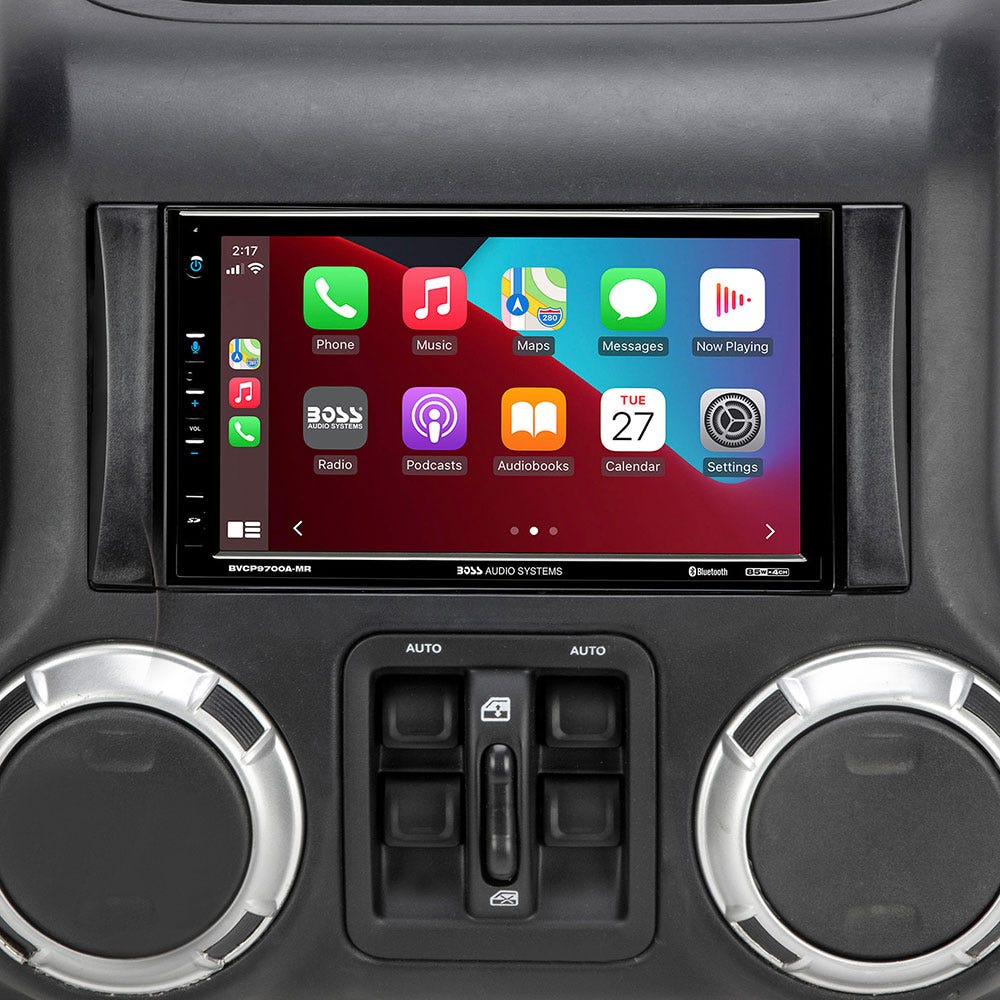 1998-2020 Chrysler/Dodge/Jeep/Mitsubishi/Plymouth/VW Double or Single DIN Dash Kit in car dash