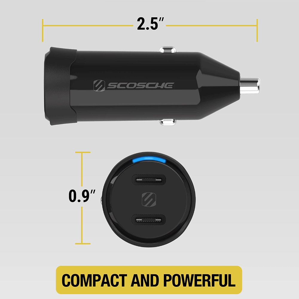 Compact and portable measures 2.5 inches in depth and face measures 0.9 diameter"