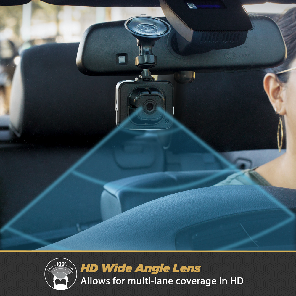 HD wide angle lens allows for multi-lane coverage in HD