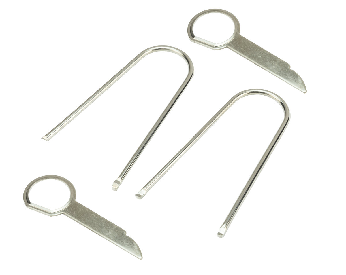 DIN radio removal tool