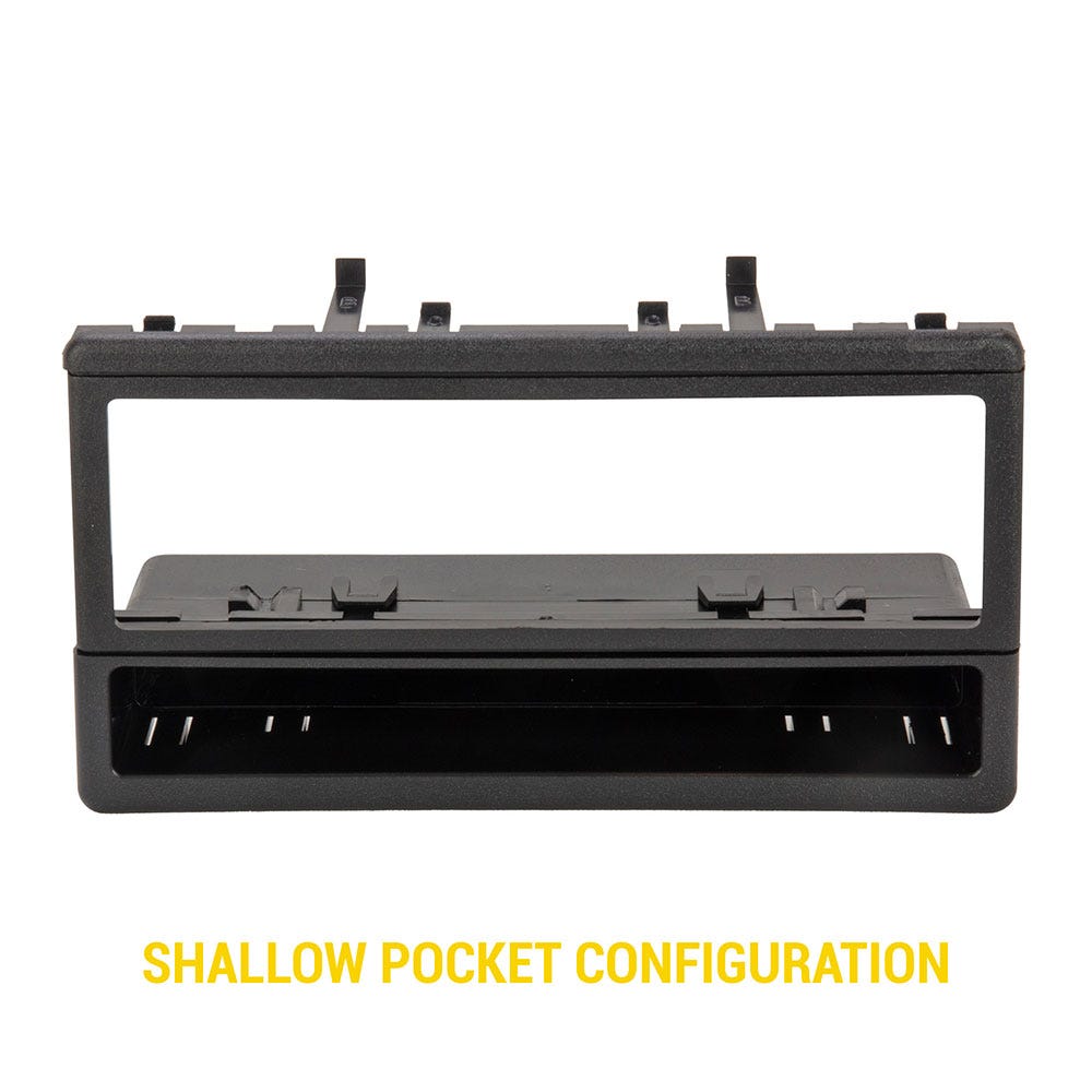 shallow pocket configuration