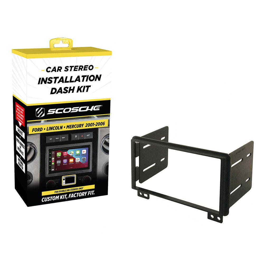 2001-2006 Ford / Lincoln / Mercury Select ISO Double DIN Dash Kit