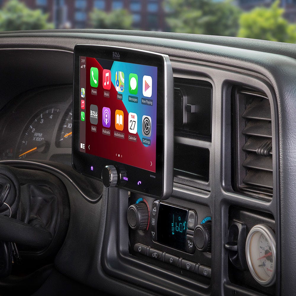 1992-2012 GM Select DIN with Molded Pocket Dash Kit in car dash
