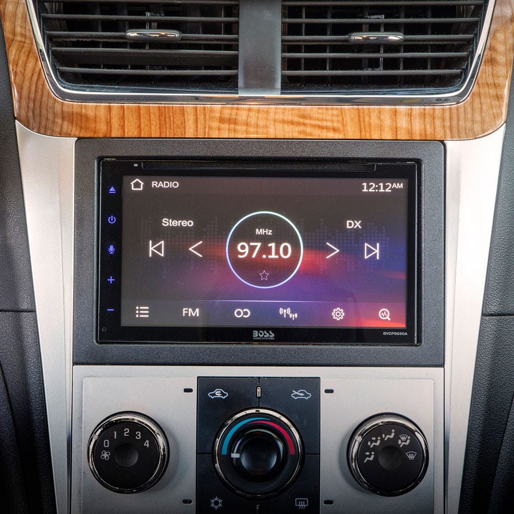 Scosche Double or Single DIN Dash Kit Compatible with 2004-2023 Buick/Chevy/GMC/Hummer/Saturn/Suzuki GM2600 in car dash
