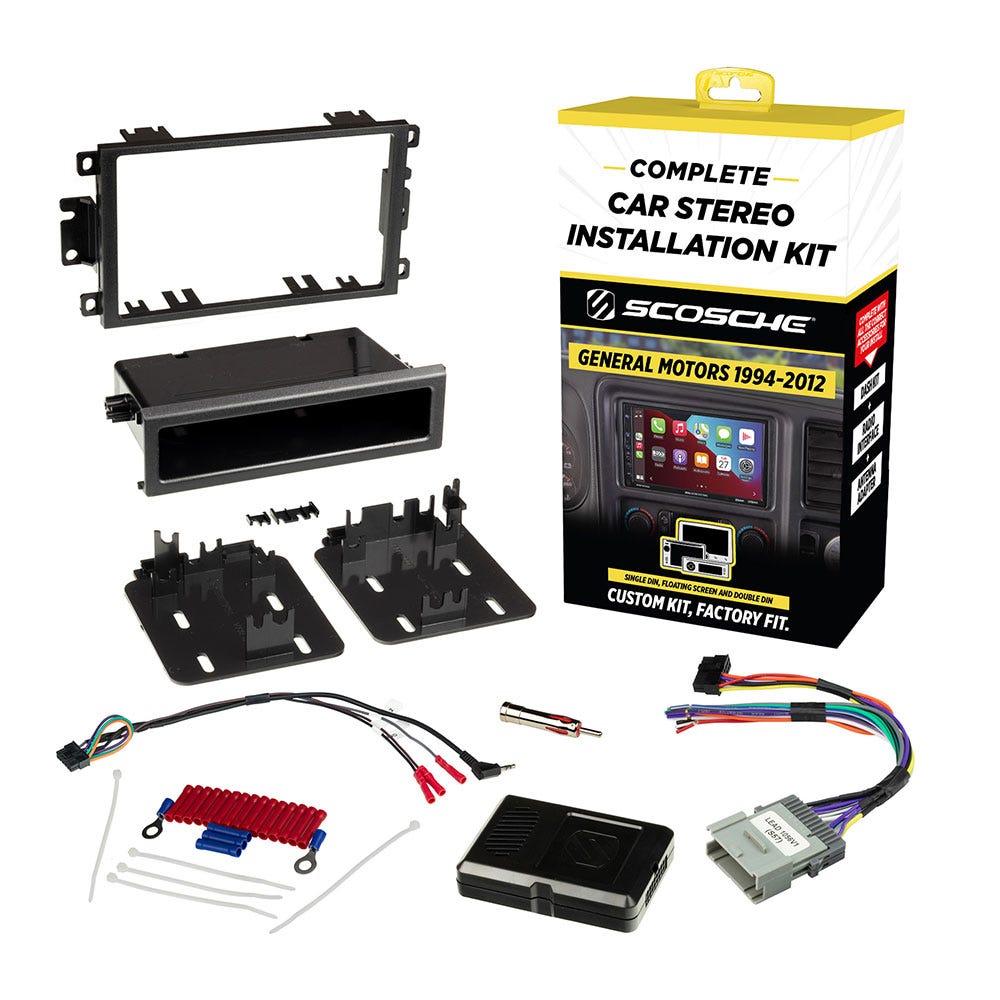 1994-2012 GM DBL DIN Premium Installation Solution with Interface