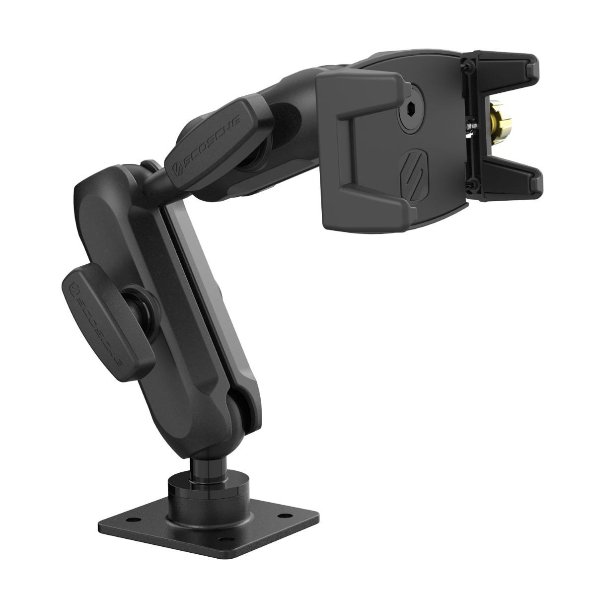 Universal Mount Head with Mount Arms Ball-to-Ball Adapter and Aluminum AMPS Base