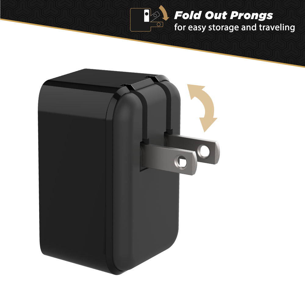 Dual USB-C & USB-A Home Charger