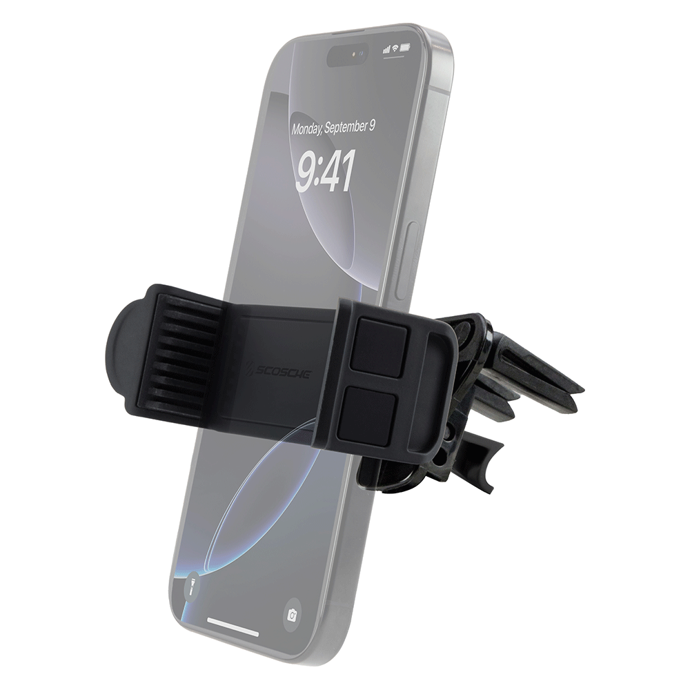 Universal Vent Mount holding iphone16