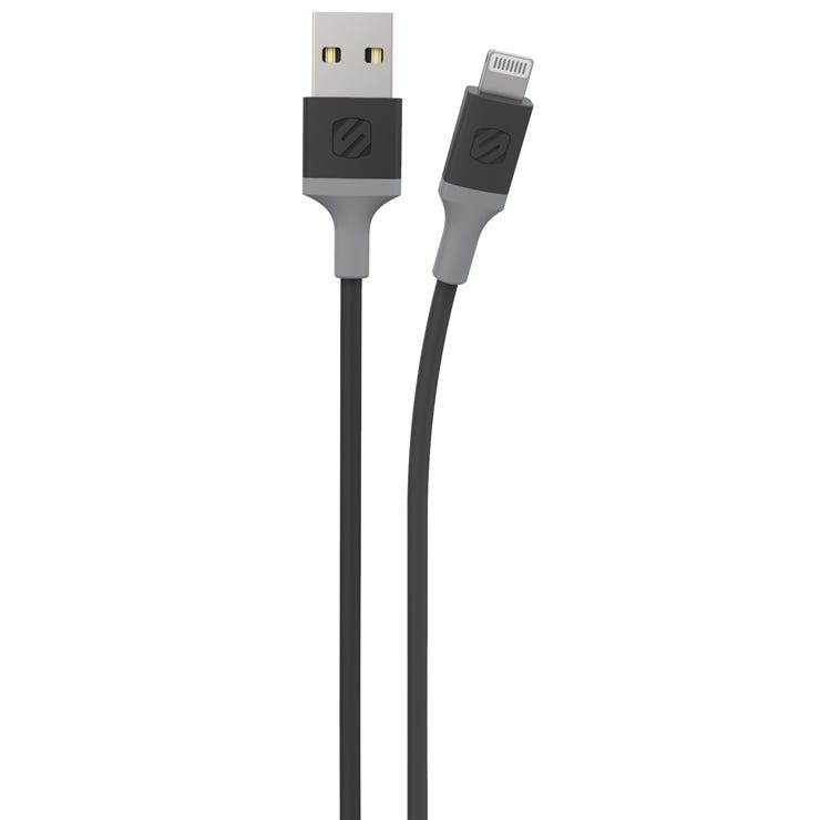 USB to lightning Black 4ft Cable
