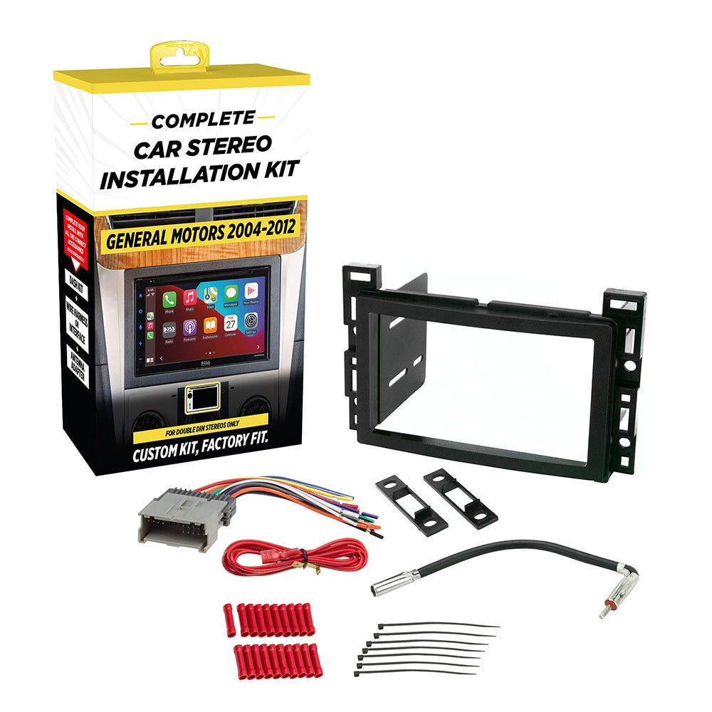 GM 2004-2009 Double DIN Complete Installation Solution