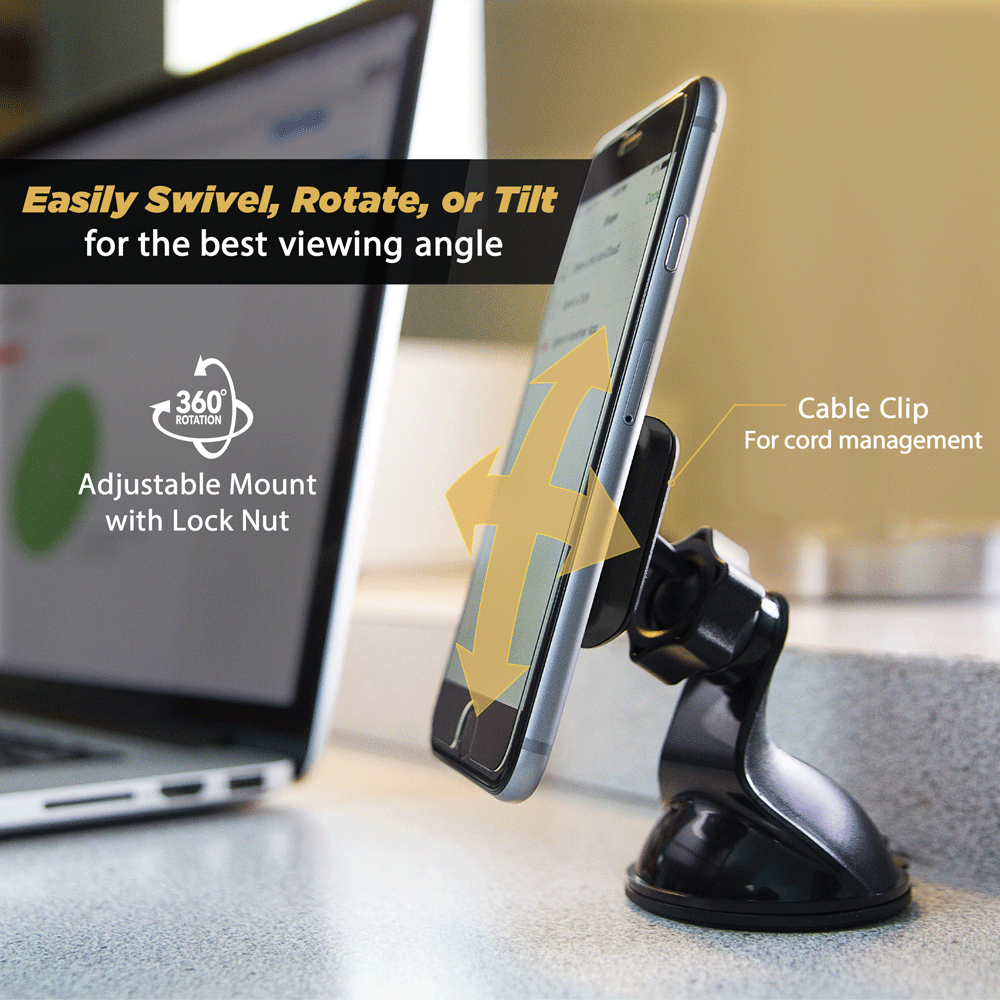 Magnetic Suction Cup Mount