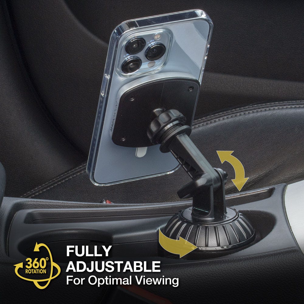 Adjustable Neck of Cup Holder Phone Mount
