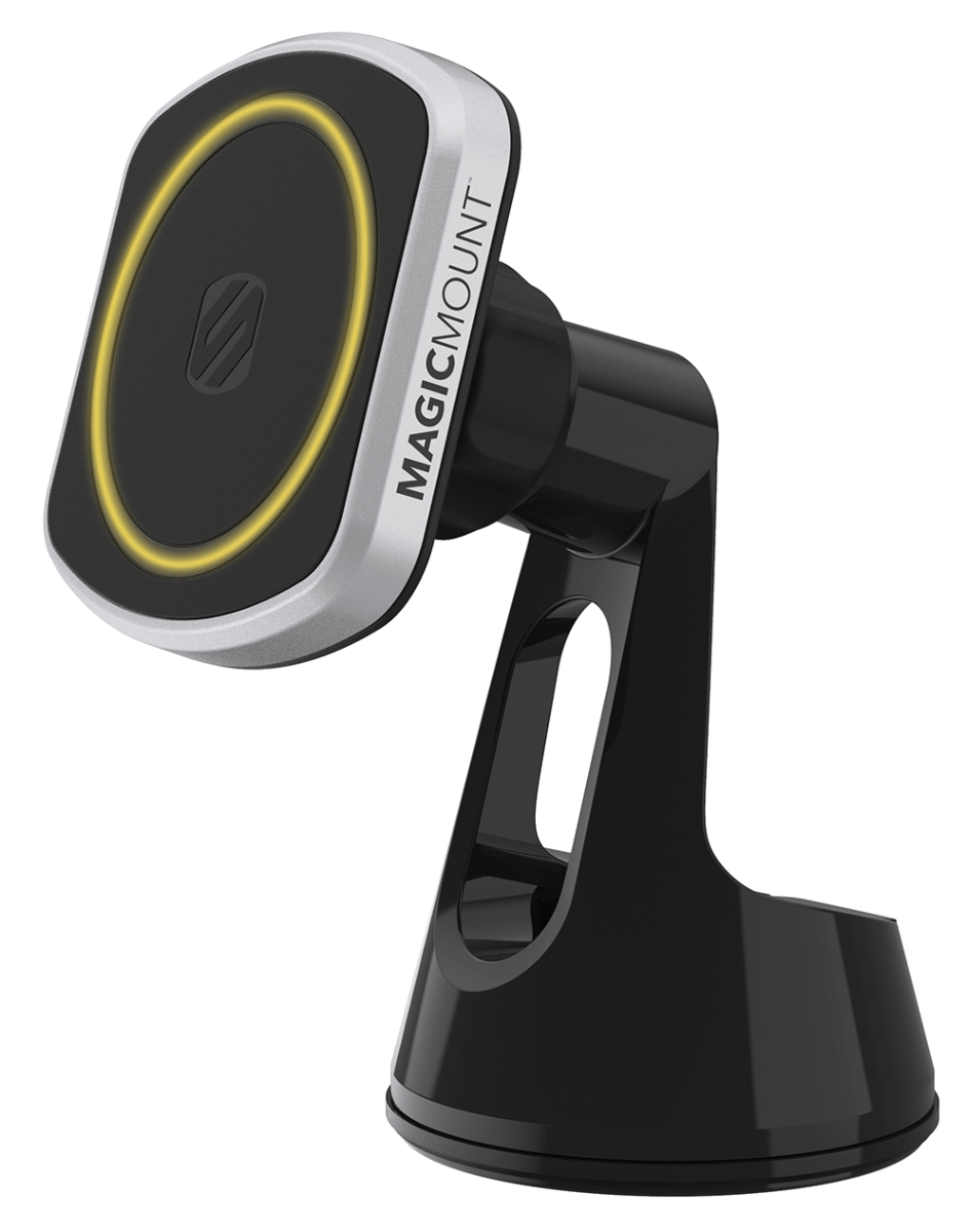 Window/Dash MagSafe Compatible Magnetic Phone Mount with magnetic ring highlighted
