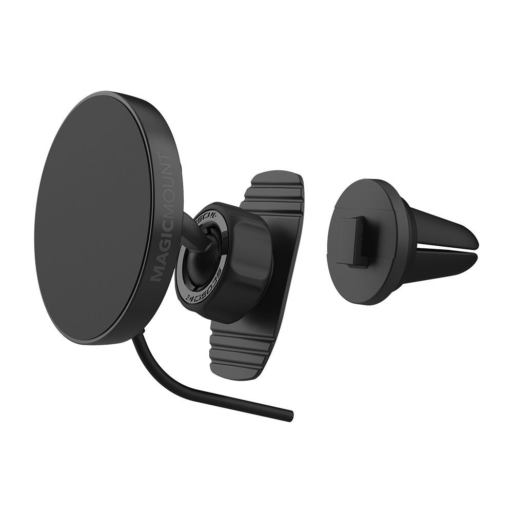 25W MagSafe Compatible Qi2.2 Wireless Charging Phone Mount for Dash/Vent