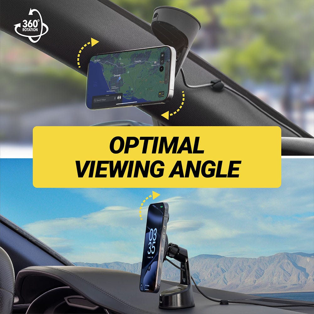 Optimal viewing angle. 360 degree rotation