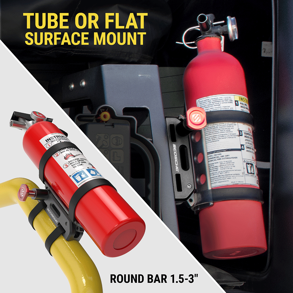 Tube or flat surface mount. round bar 1.5-3 inches