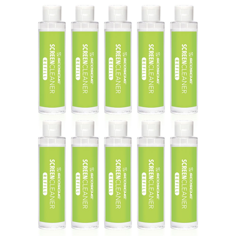 2-in-1 Screen Cleaning Portable Mister Refill Bottles Only (10-Pack)
