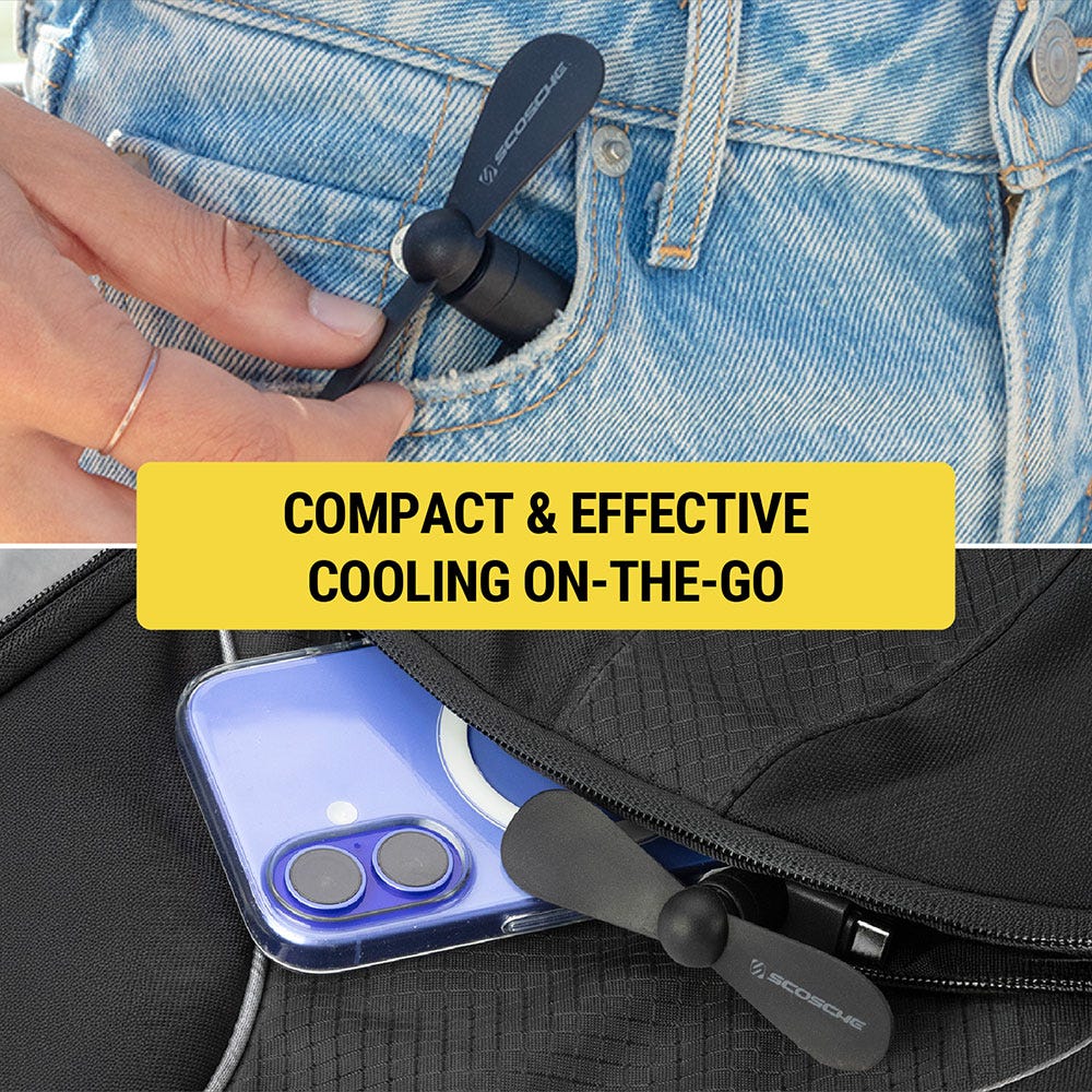 Compact and effective cooling on the go.