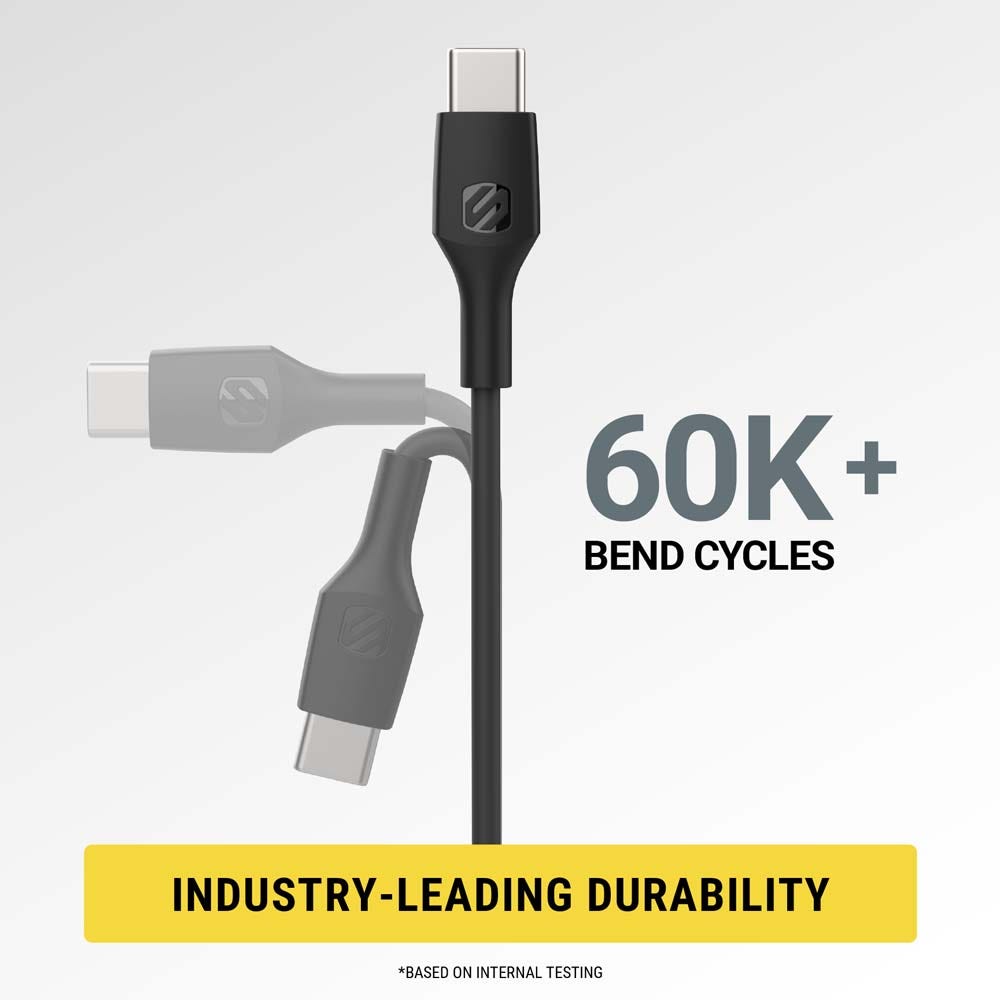 60K+ bend cycles. Industry-leading durability. Based on internal testing.