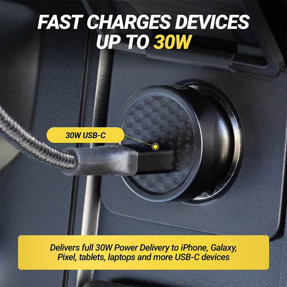Fast charger devices up to 30W. Delivers full 30W Power Delivery to iPhone Galaxy Pixel tablets laptops and more USB-C devices