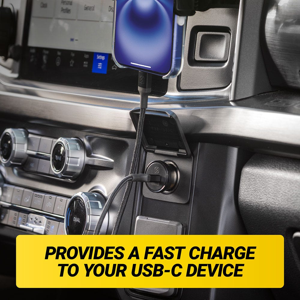 Provides a fast charge to your USB-C device.