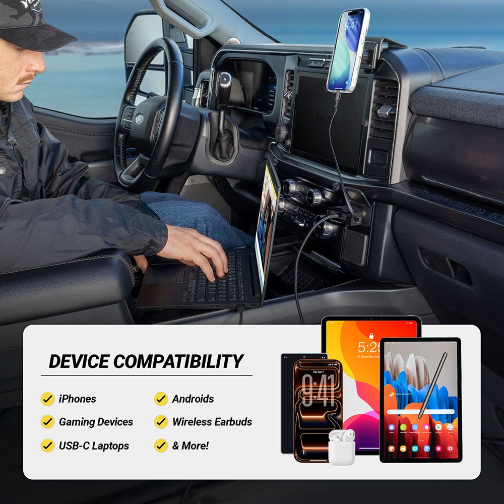 Device Compatibility - iPhones Androids Gaming Devices Wireless Earbuds USB-C Laptops & More!