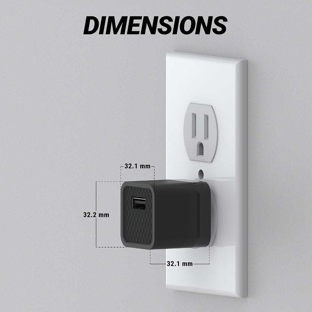 Dimensions: Face - 32.1mm by 32.3 mm. 32.1mm depth.