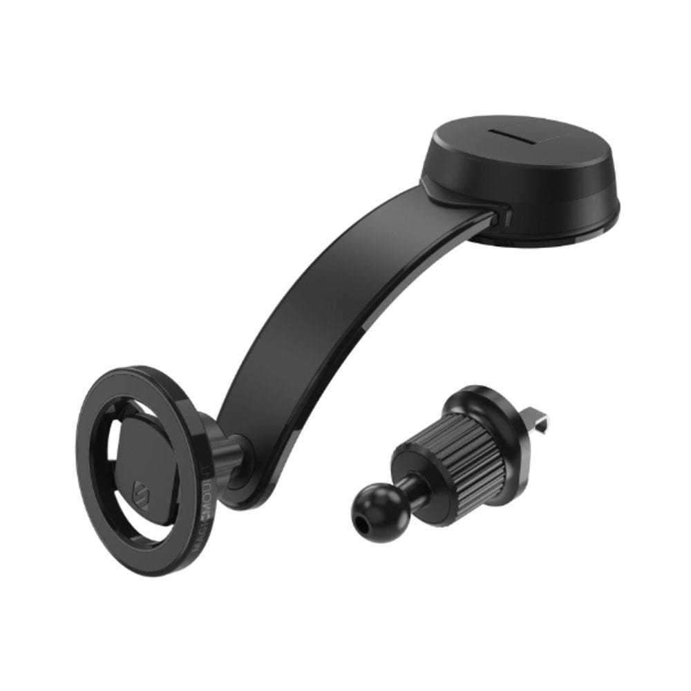 MagSafe Compatible Phone Mount with Flex Arm for Window/Dash/Vent