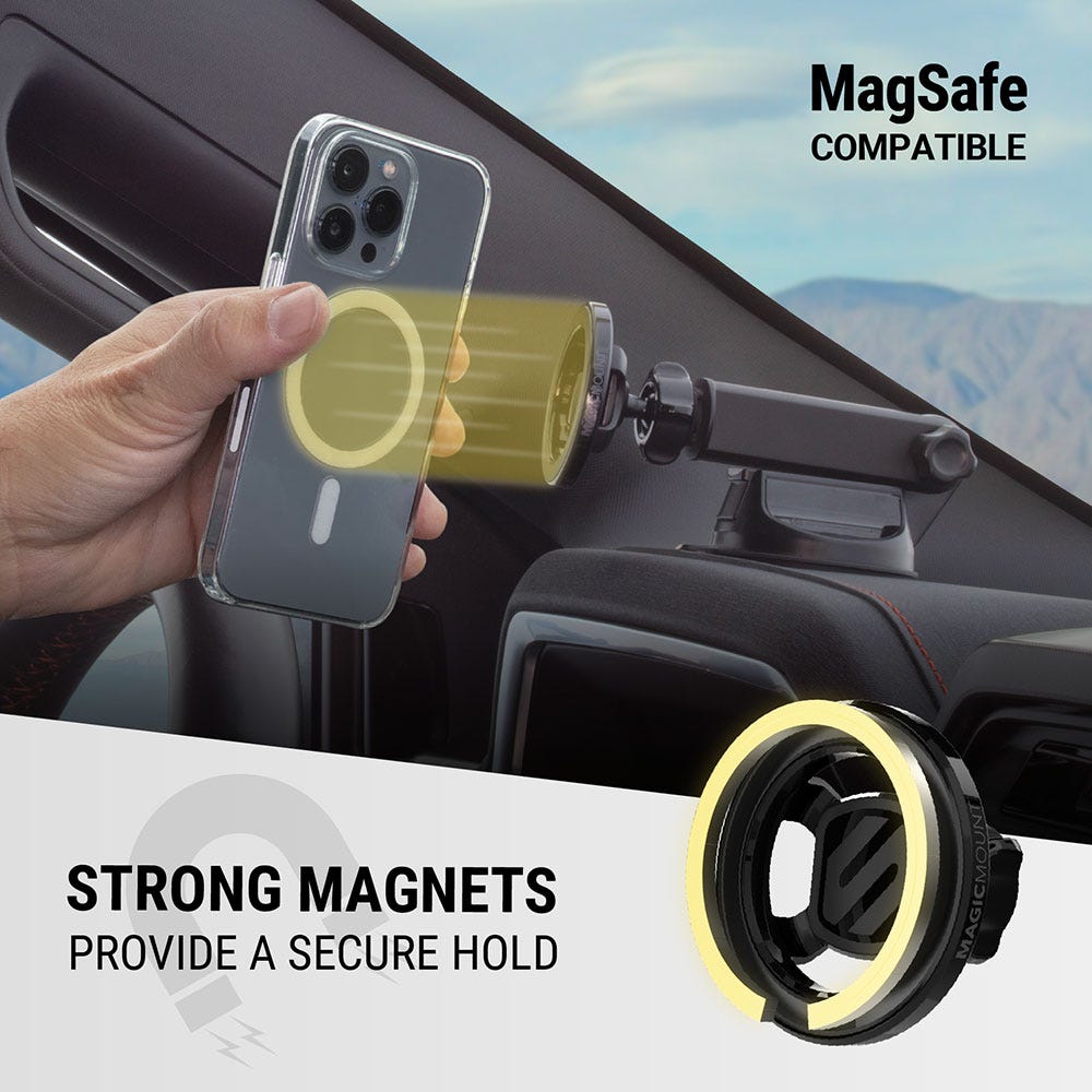 MagSafe Compatible. Strong Magnets provide a strong hold.