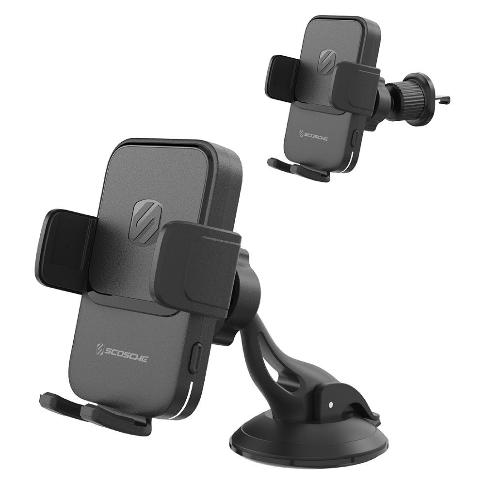 Auto-Grip 10W Qi Wireless Charging Mount for Vent/Window/Dash