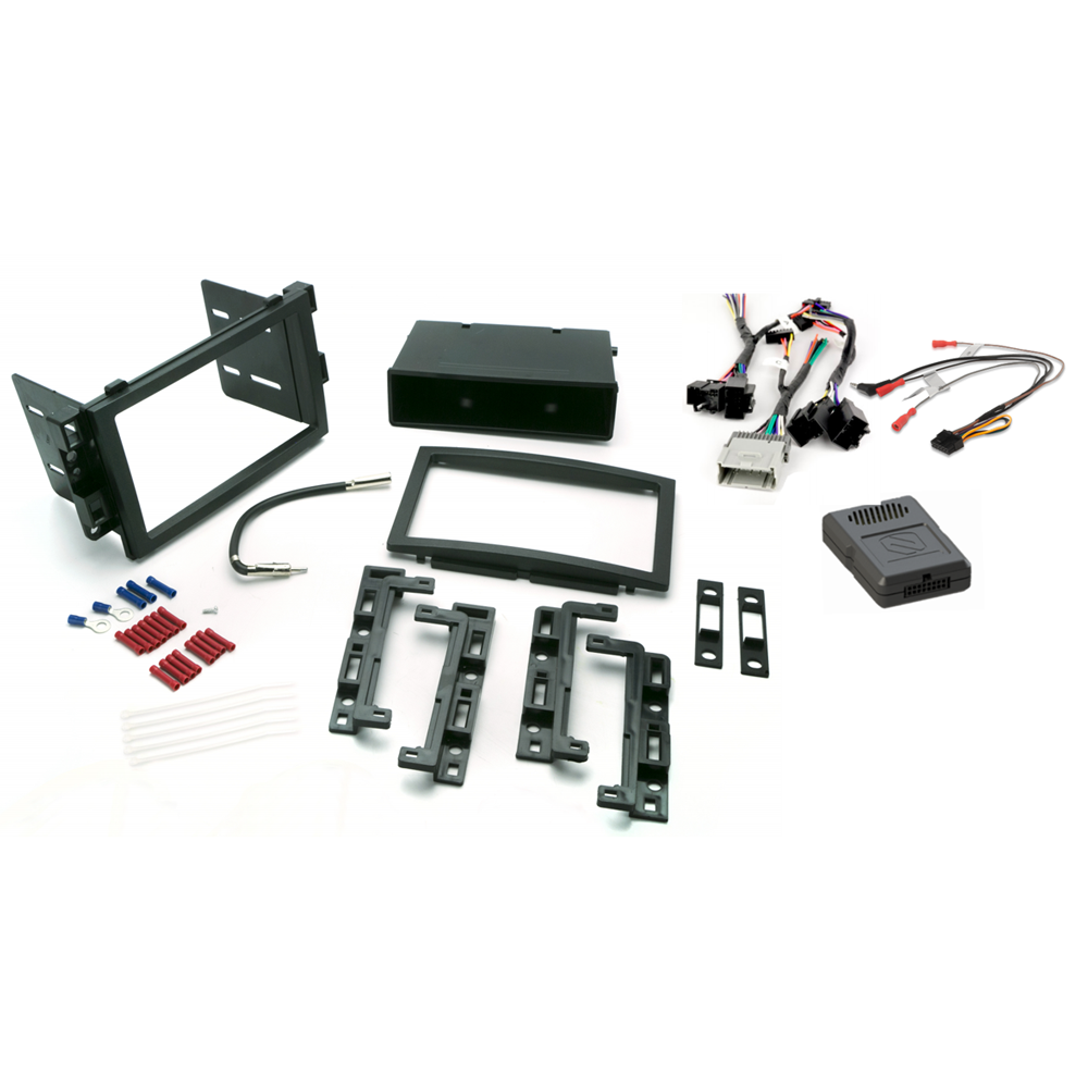 General Motors 2005-16 DBL DIN Premium Installation Solution w/Interface