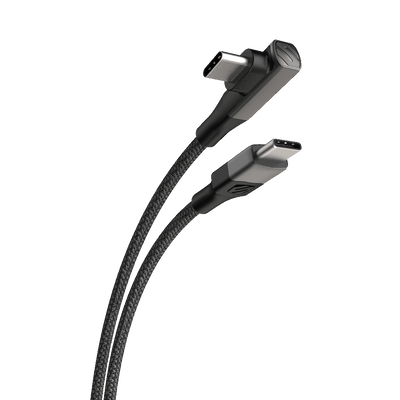 cable black USB-c right angle