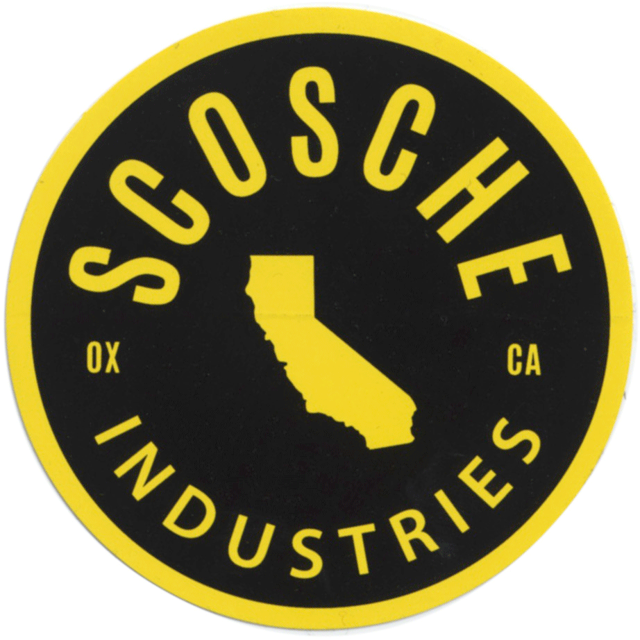 Scosche Cali Logo Sticker