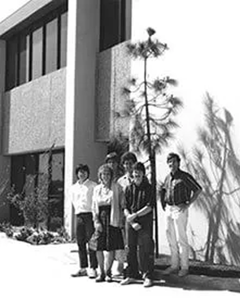 Original Scosche Staff Photo from 1980
