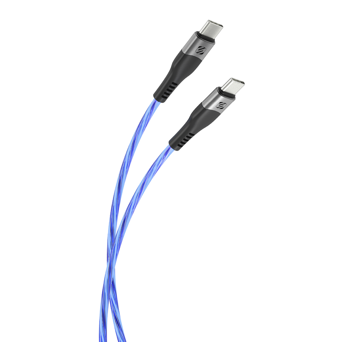 USB-C Cable with LED Lights