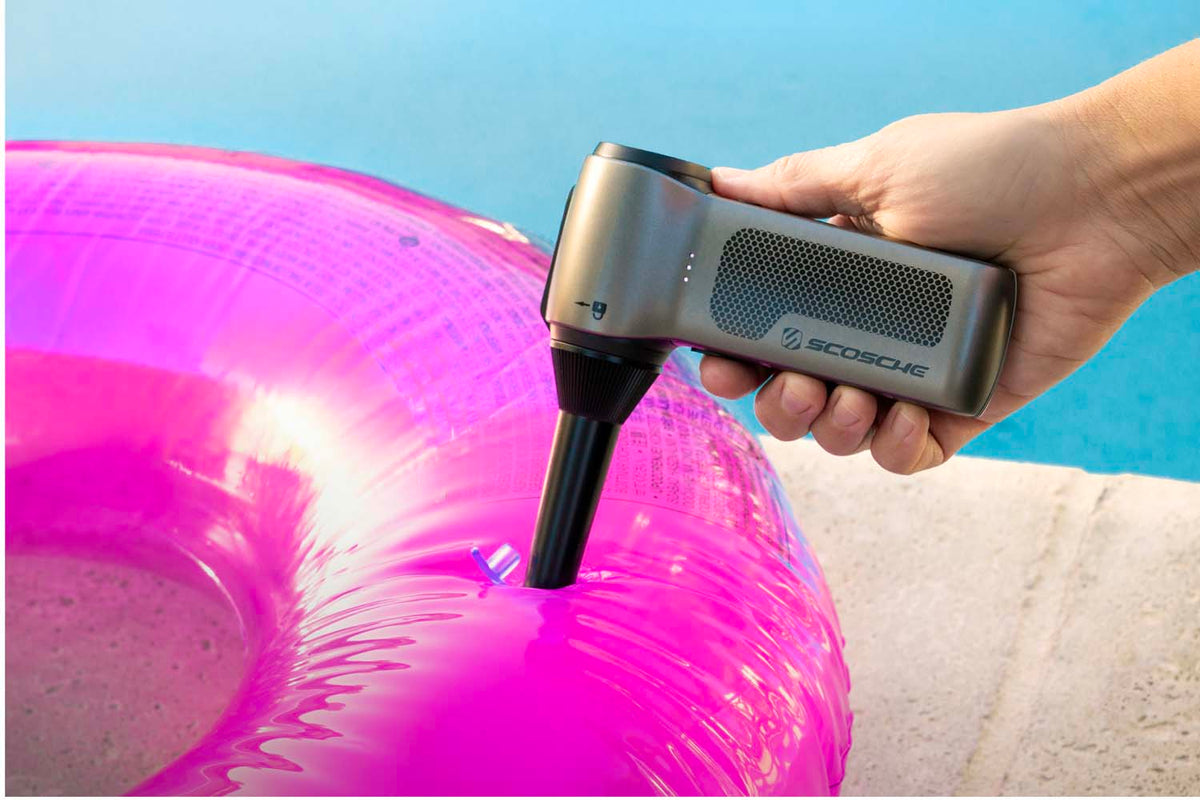 duster inflating pool toy