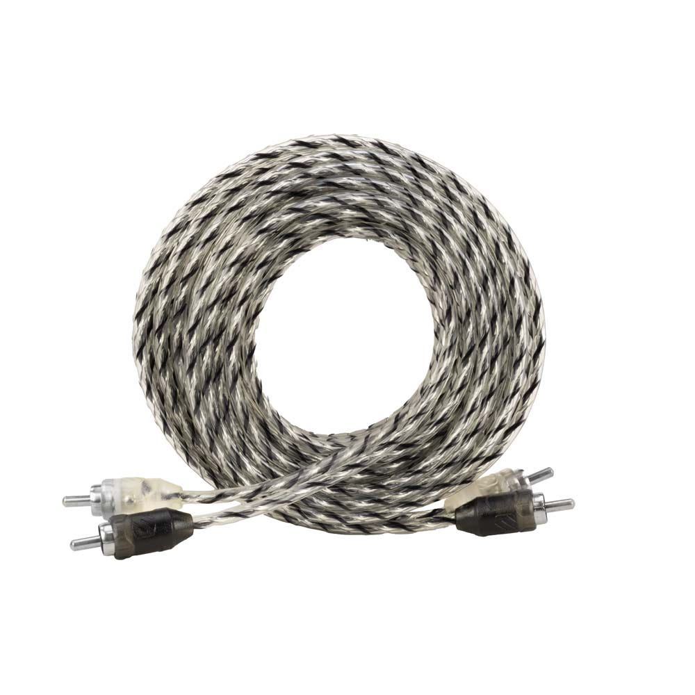 16 Ft. Twisted RCA Interconnect Car Audio Cables