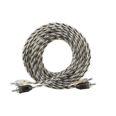 16 Ft. Twisted RCA Interconnect Car Audio Cables