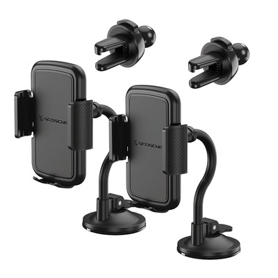 Universal Flex-Neck 4-in-1 Phone Mount (2-Pack)