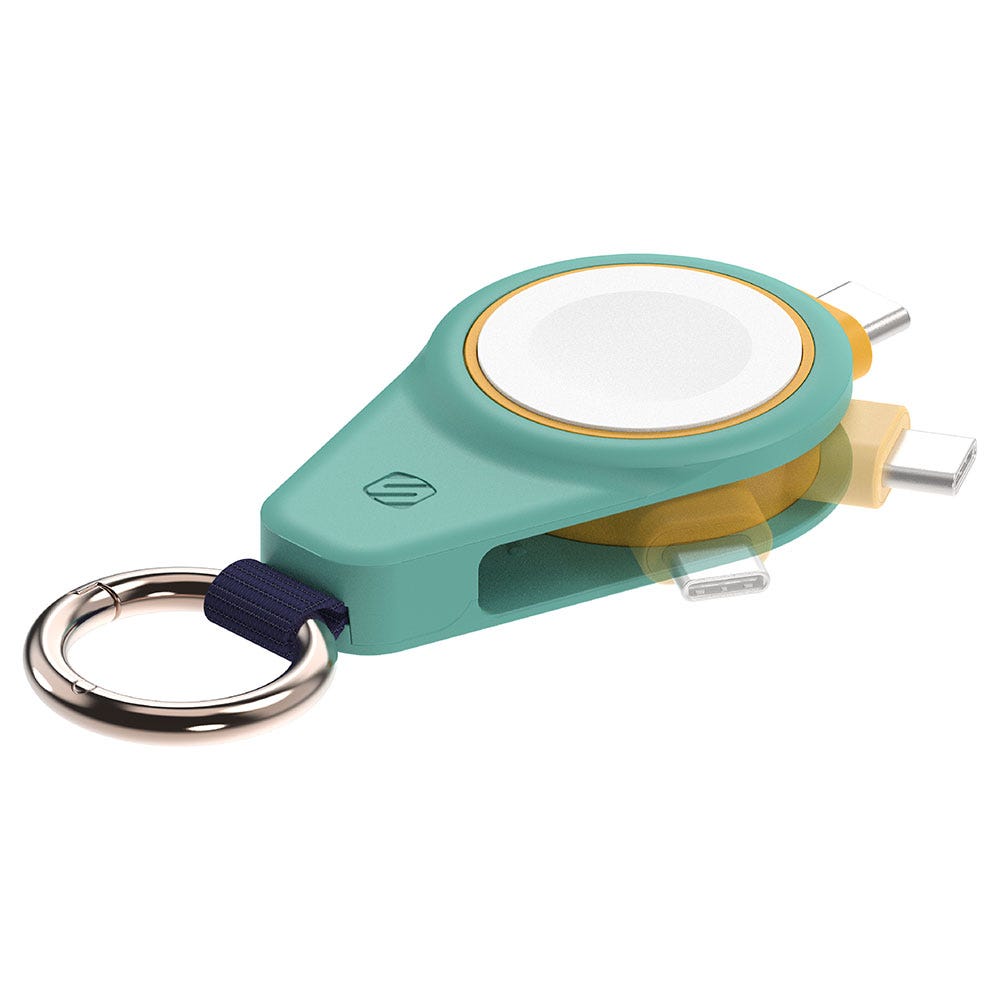 Magnetic Fast Charger Keychain for Apple Watch  Aquatic Awe